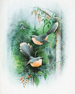 Acrylic hand paintings